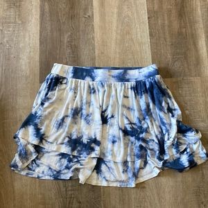 tie-dye skirt